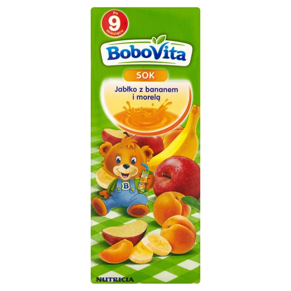 Bobovita Jabłko-Banan-Morela