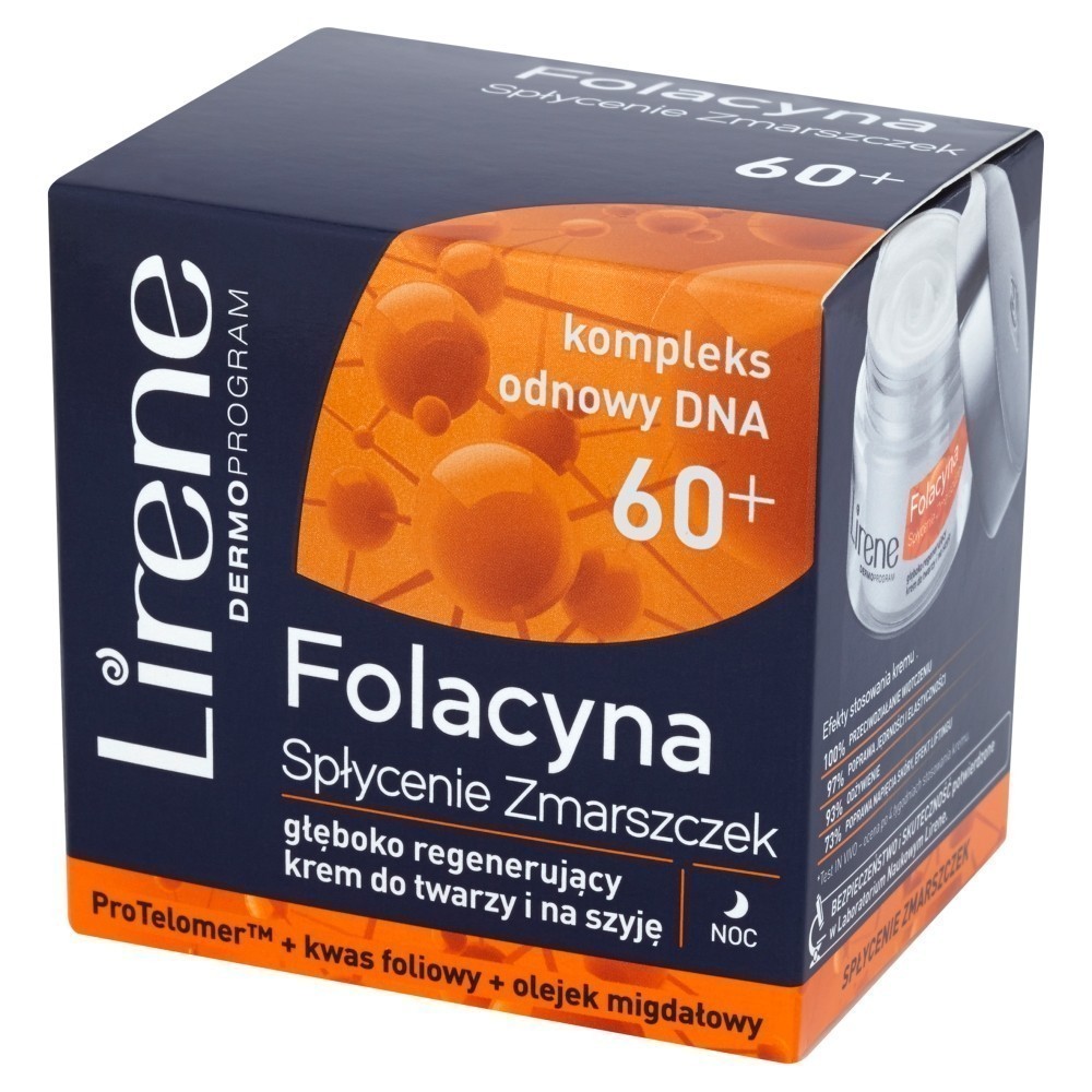 Lirene Dermoprogram Folacyna 60+ Spłycenie Zmarszczek