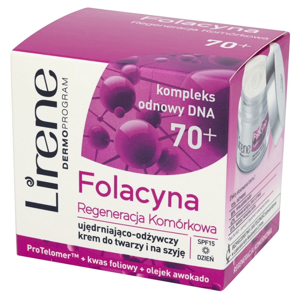 Lirene Dermoprogram Folacyna 70+ Regeneracja Komórkowa