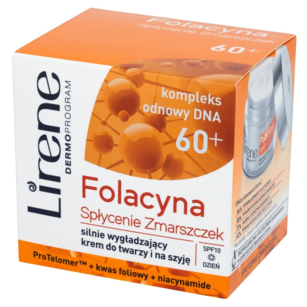 Lirene Dermoprogram Folacyna 60+ Spłycenie Zmarszczek