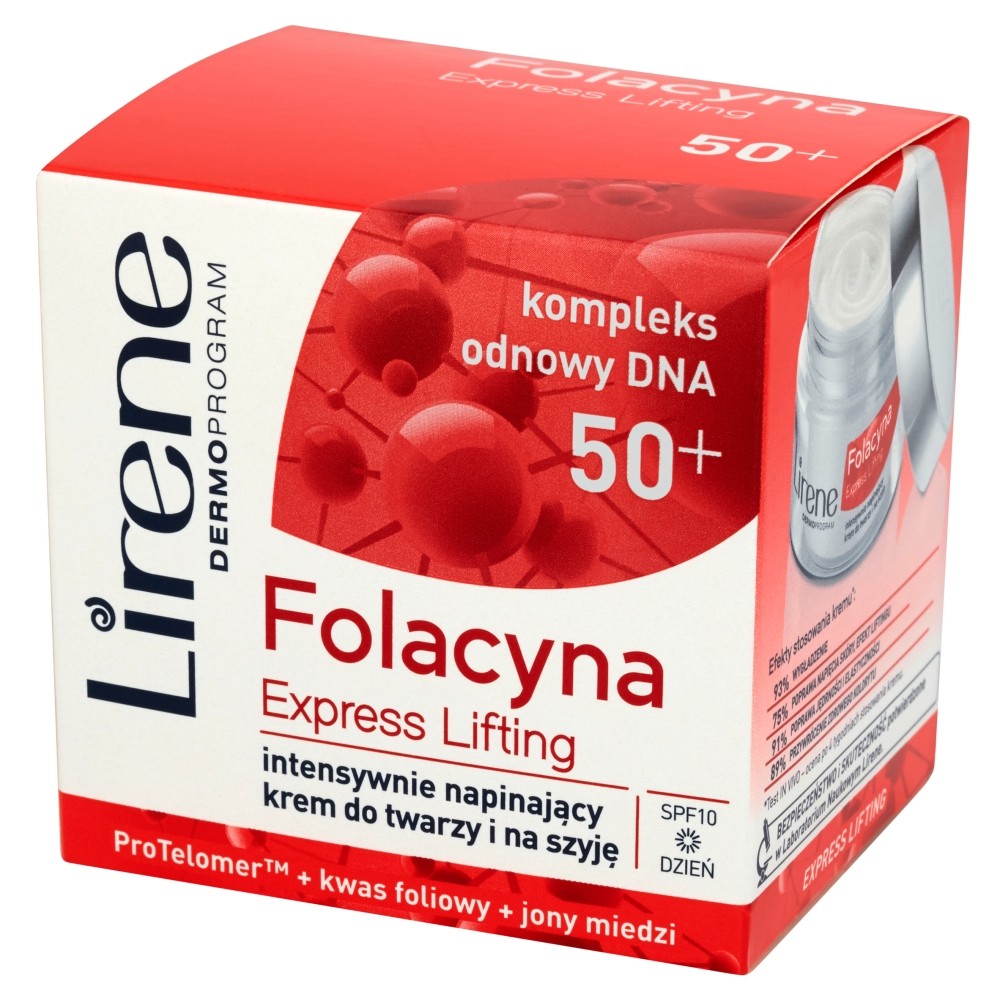 Lirene Dermoprogram Folacyna 50+ Express Lifting