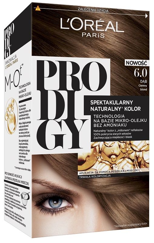 L’Oréal Prodigy 6.0 Oak Bardzo Jasny Brąz