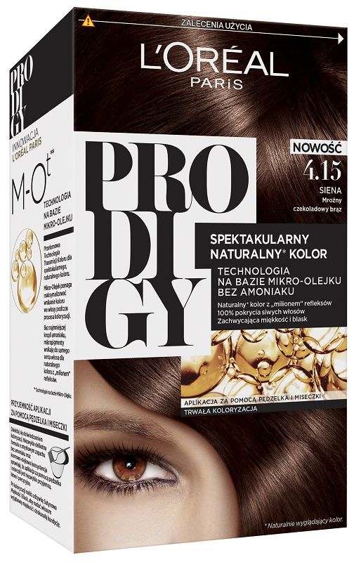 L’Oréal Prodigy 4.15 Siena Mroźny Czekoladowy Brąz