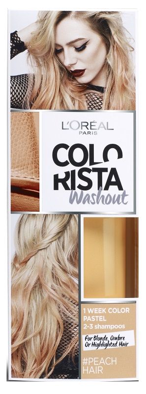 Colorista Wash Out 1 Peach Hair