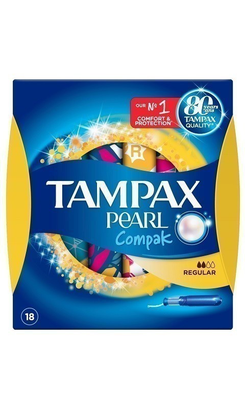 Tampax Compak Pearl Regular