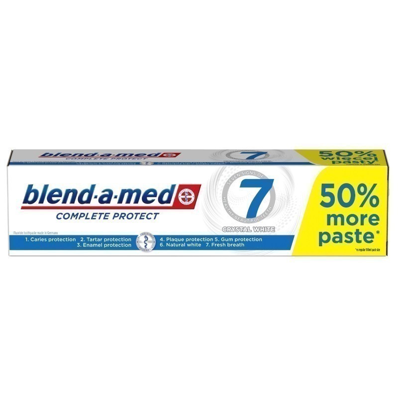 Blend-a-med Complete 7 Crystal White