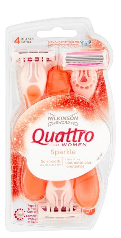 Wilkinson Quattro For Women Sparkle