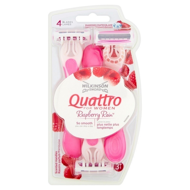 Wilkinson Quattro For Women Raspberry Rain