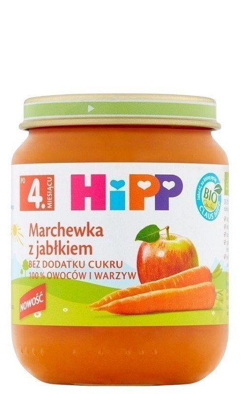 HiPP Marchewka z Jabłkiem Bio