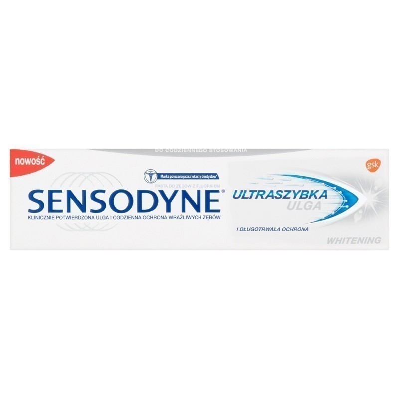 Sensodyne Ultraszybka Ulga Whitening