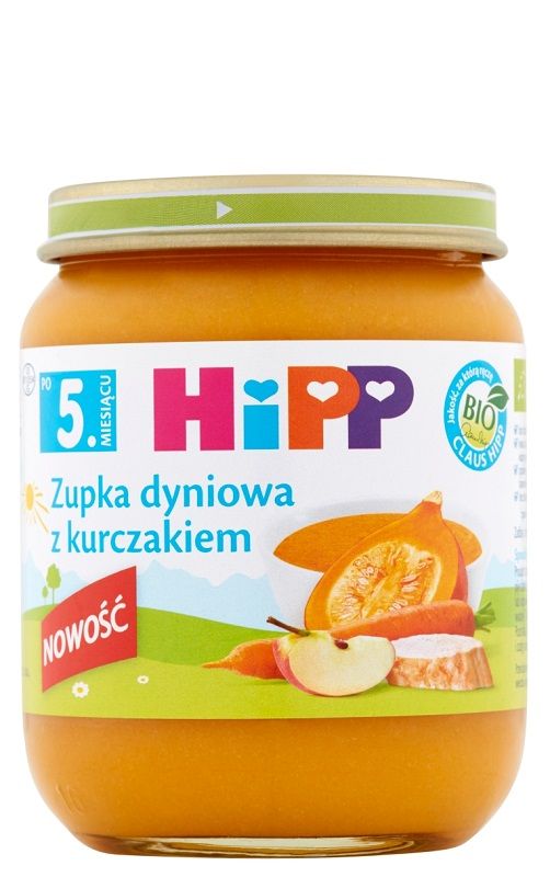 Hipp Zupka Dyniowa z Kurczakiem Bio