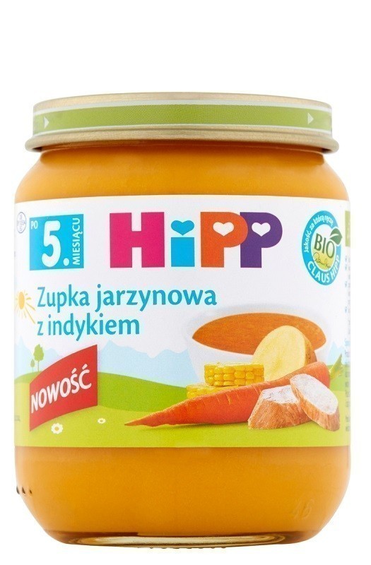Hipp Zupka Jarzynowa z Indykiem Bio