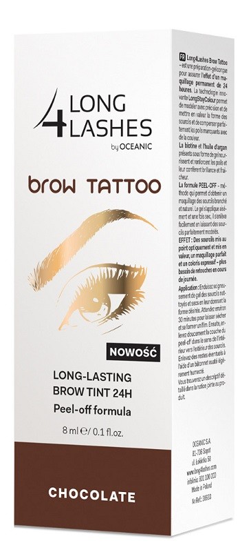 Long 4 Lashes Brow Tattoo