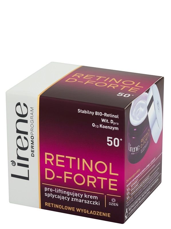 Lirene Dermoprogram Retinol D-Forte 50+