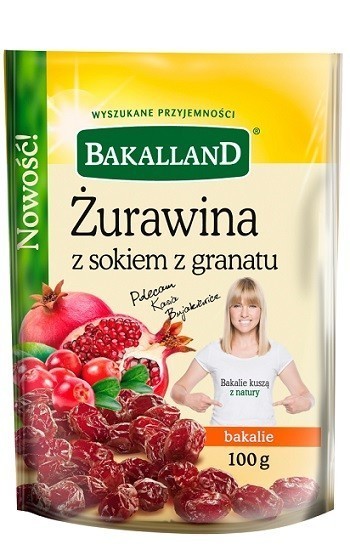 Bakalland Selection Żurawina z Sokiem z Granatu