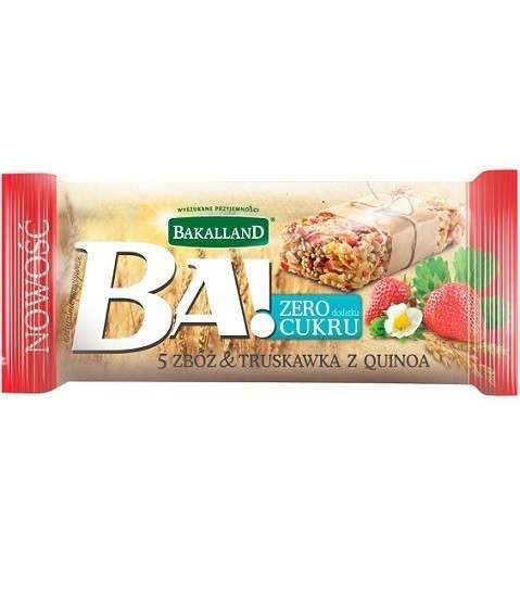 Bakalland BA! 5 Zbóż Truskawka z Quinoa