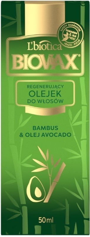 Biovax Elixir Bambus + Olej Avocado