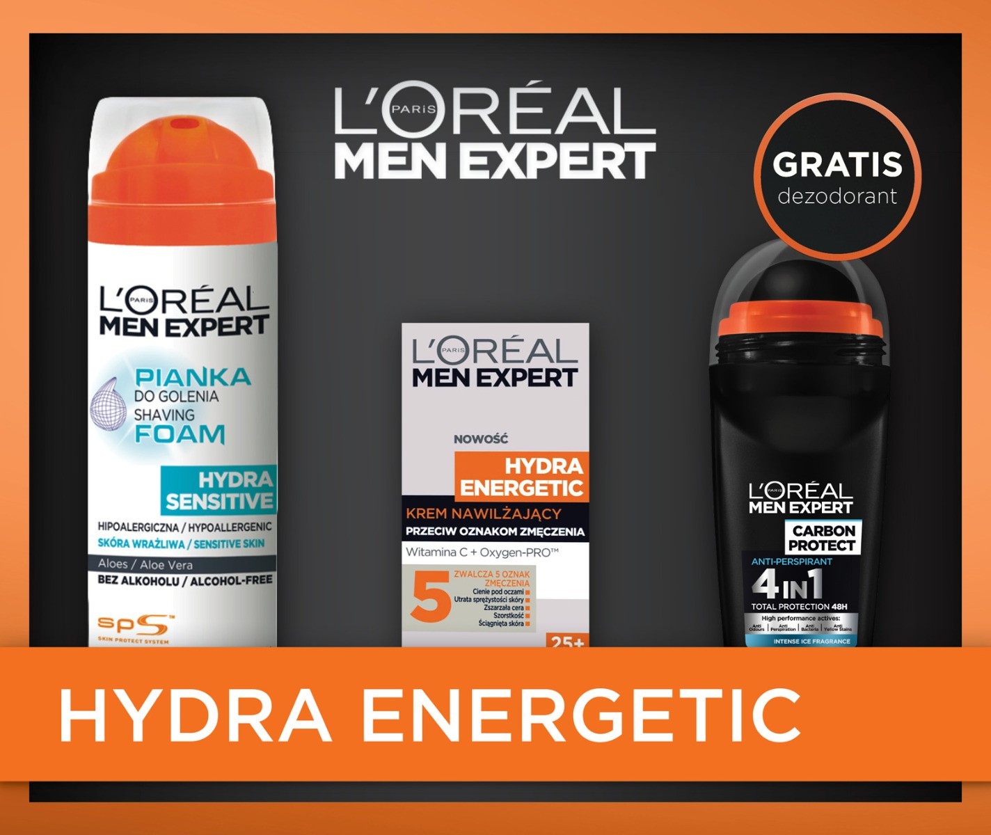 Loréal Men Expert Hydra Energetic XMASS
