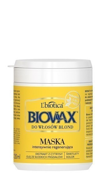 Biovax Włosy Blond