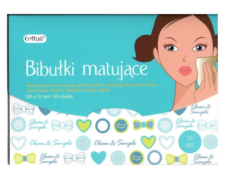 Cettua Bibułki Matujące