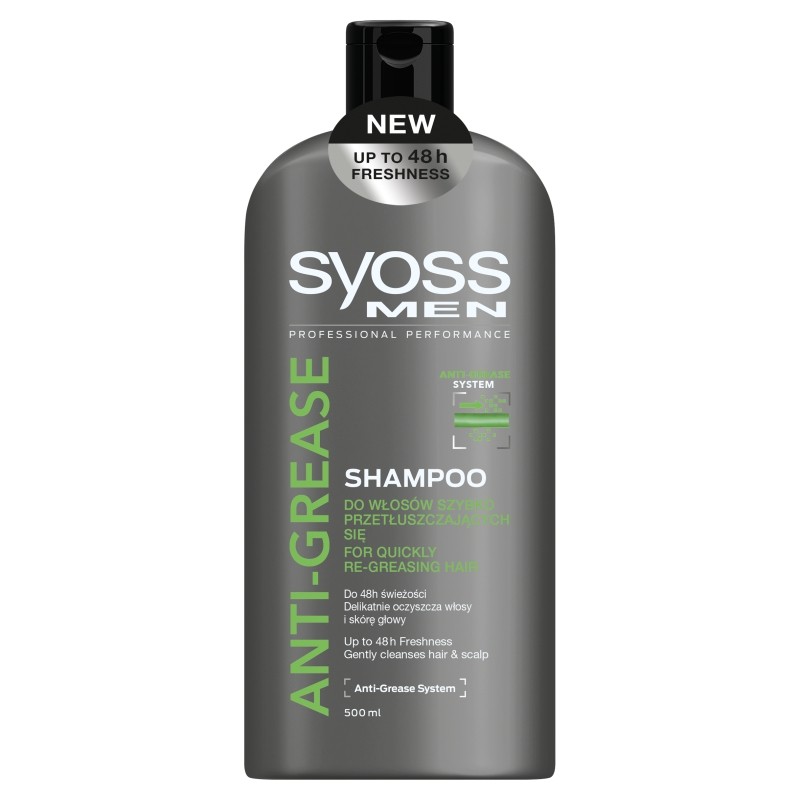 Syoss Men Anti-Grease Clean&Fresh