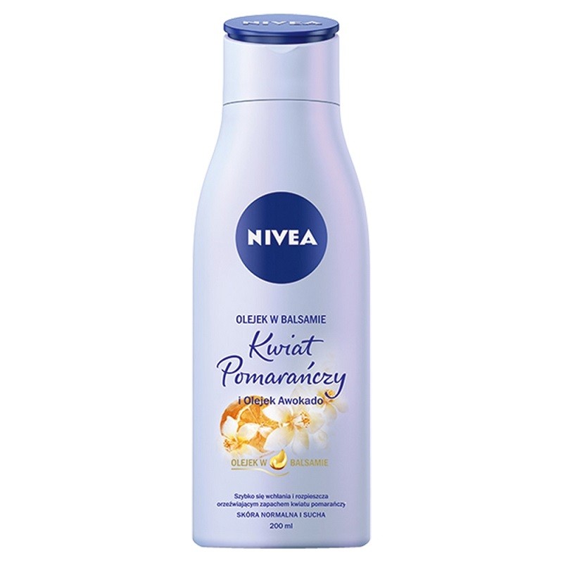 Nivea Kwiat Pomarańczy i Olejek Awokado