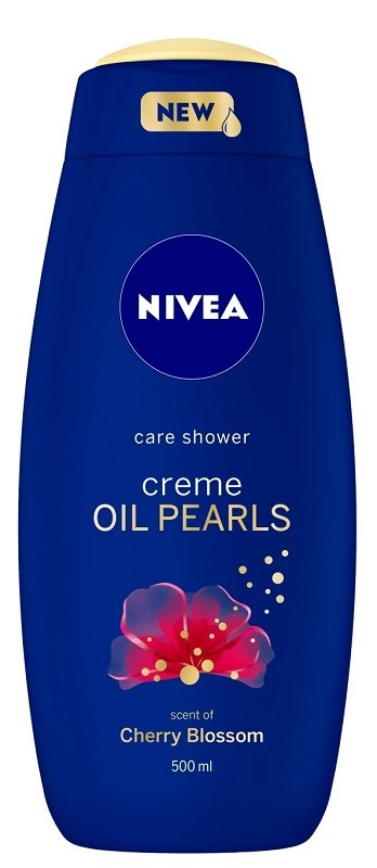 Nivea Bath Care Creme Oil Pearls Cherry Blossom
