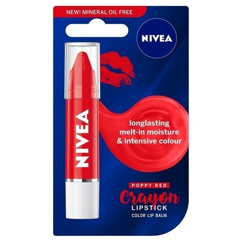 Nivea Lip Care Poppy Red