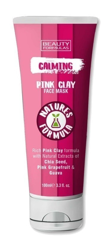 Beauty Formulas Natures Formula Różowa Glinka