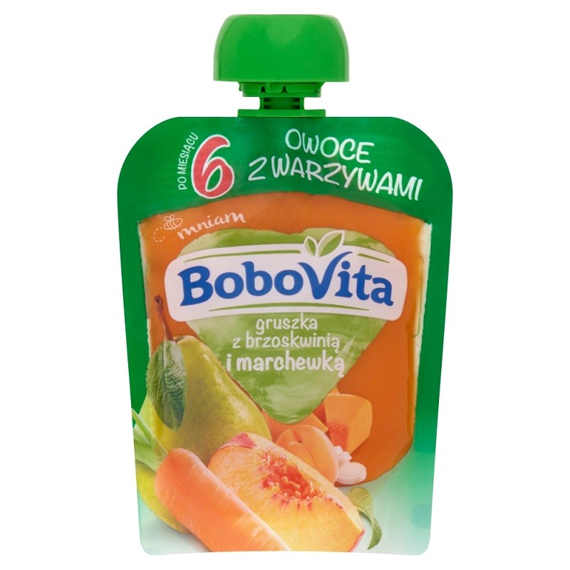 Bobovita Gruszka, Brzoskwinia i Marchewka