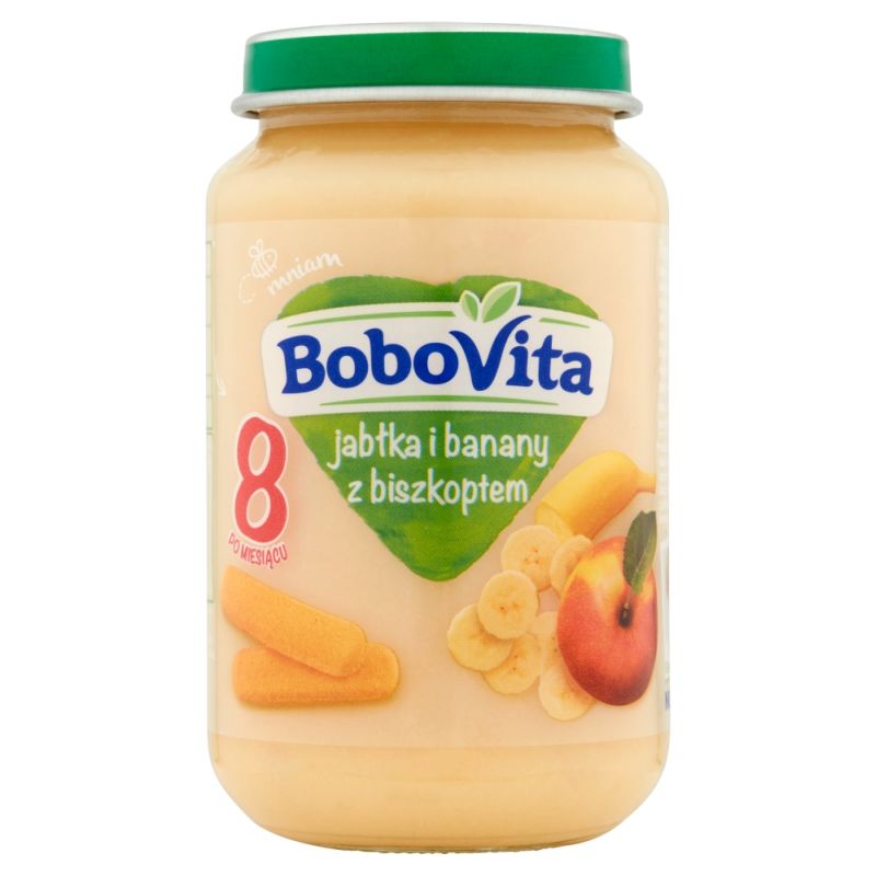 Bobovita Jabłka i Banany z Biszkoptem