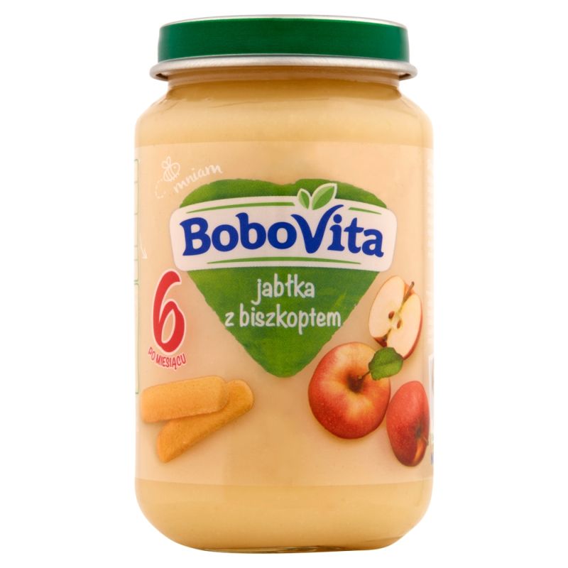 Bobovita Jabłka z Biszkoptem