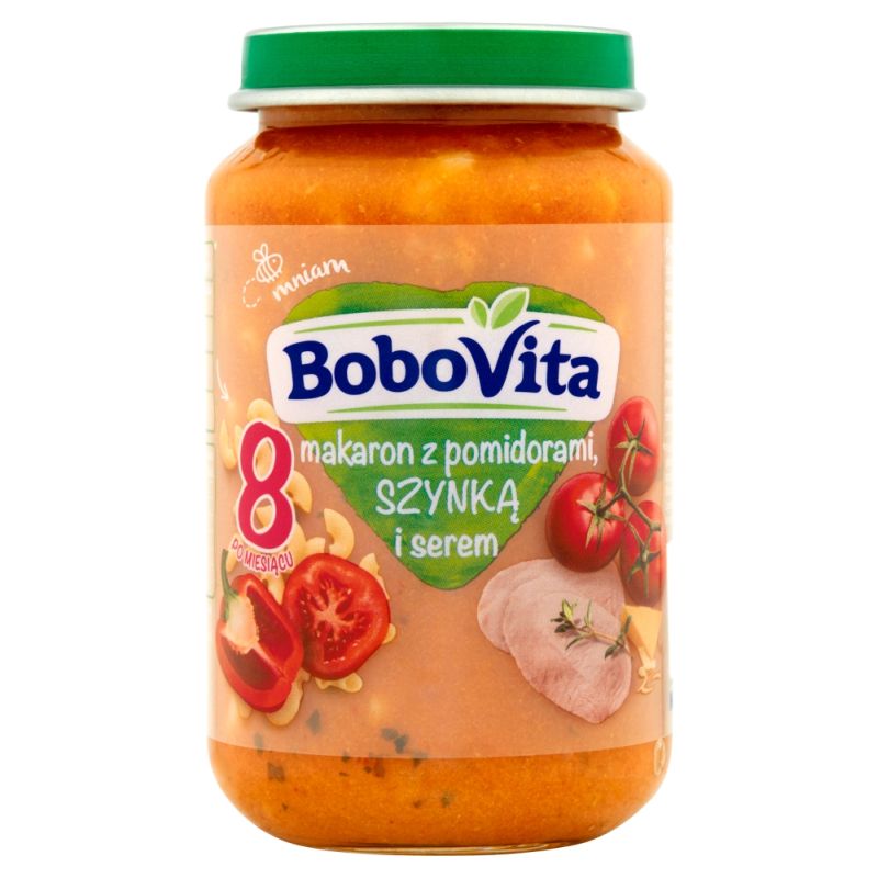 Bobovita Makaron z Pomidorami, Szynką i Serem