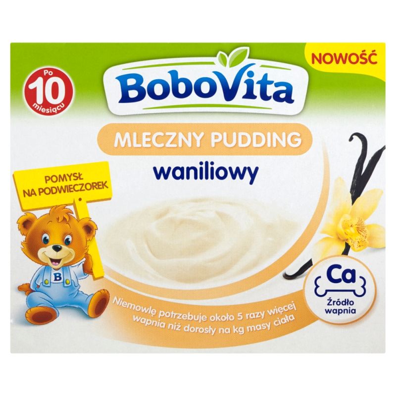 Bobovita Mleczny Pudding Waniliowy