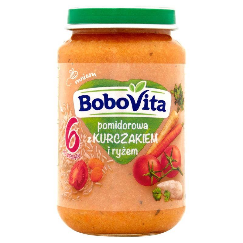 Bobovita Pomidorowa z Kurczkiem i Ryżem