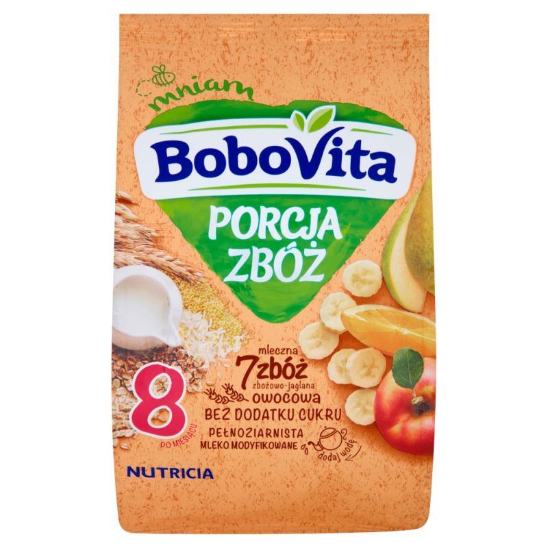 Bobovita Porcja Zbóż 7 Zbóż Owocowa