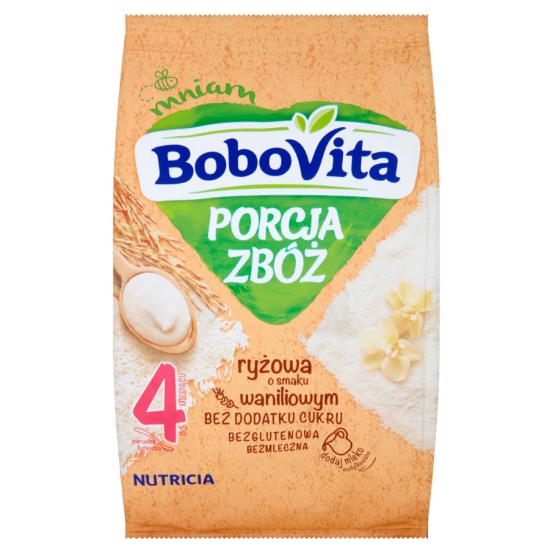 Bobovita Porcja Zbóż Ryżowa Waniliowa