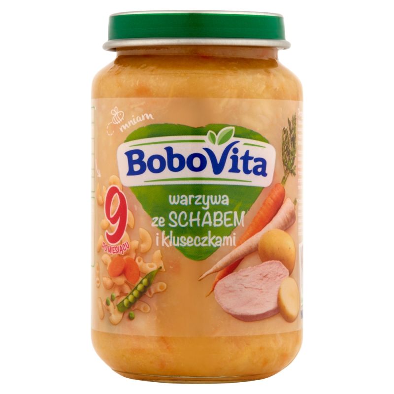 Bobovita Warzywa ze Schabem i Kluseczkami