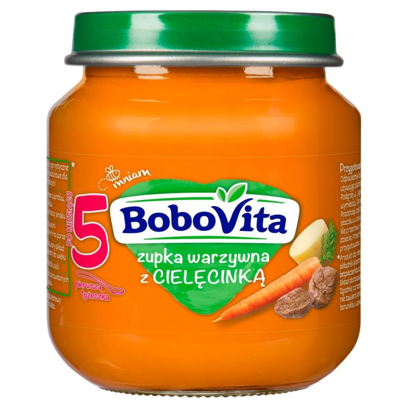Bobovita Zupka Warzywna z Cielęcinką