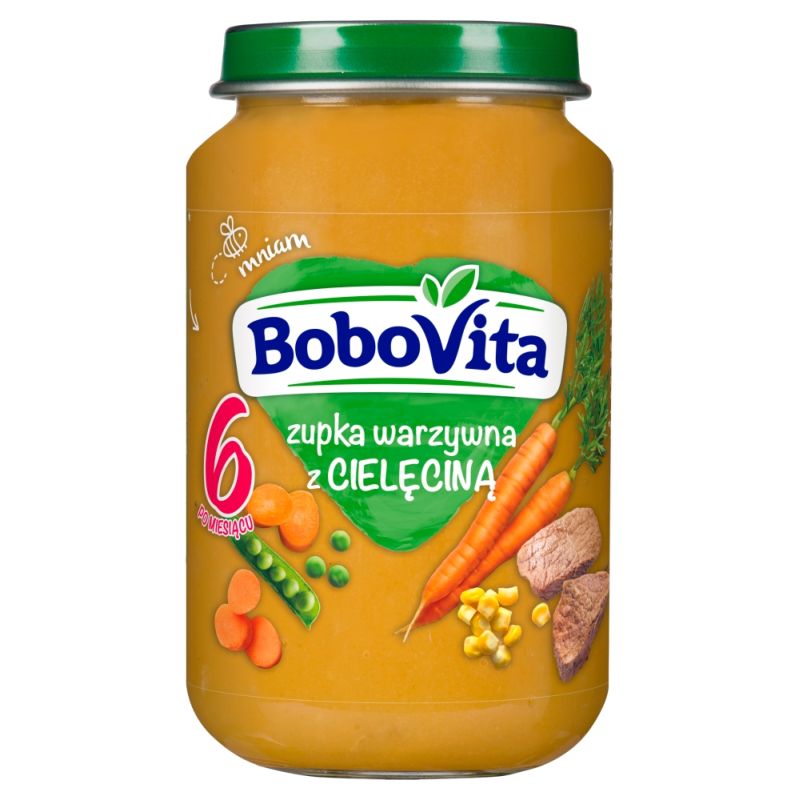 Bobovita Zupka Warzywna z Cielęciną