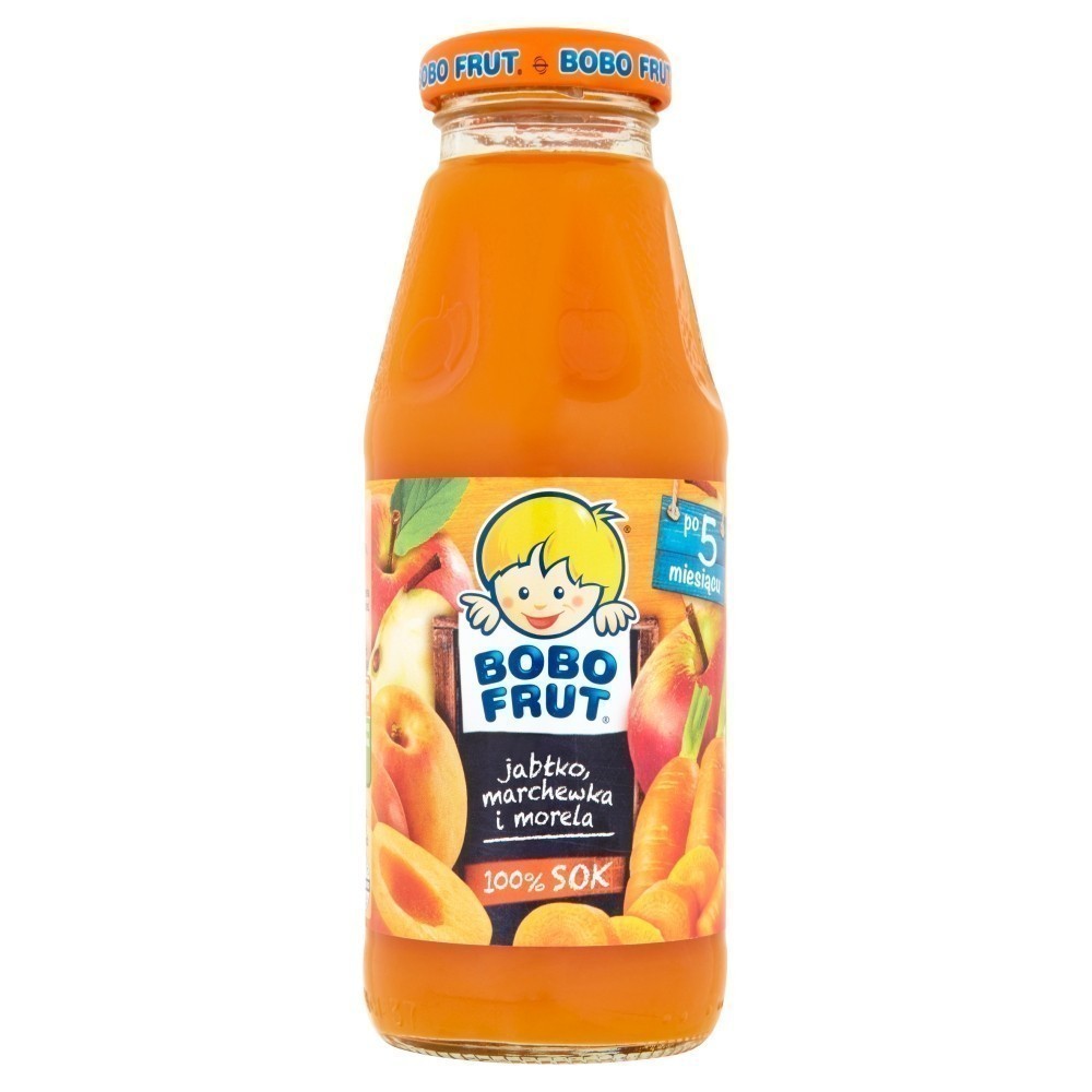 Bobo Frut Jabłko-Marchewka-Morela
