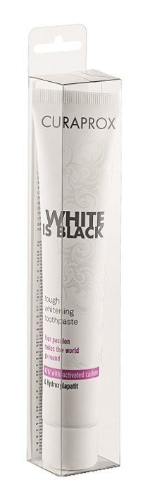 Curaprox White is Black