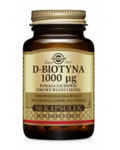 Solgar D-Biotyna 1000 &micro;g