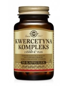 Solgar Kwercetyna Kompleks z Ester C Plus