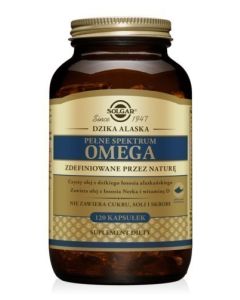 Solgar Pełne Spektrum Omega Łosoś Alaskański