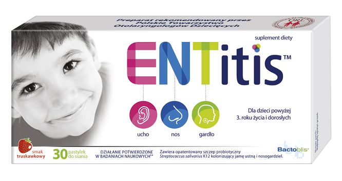 ENTitis Smak Truskawkowy
