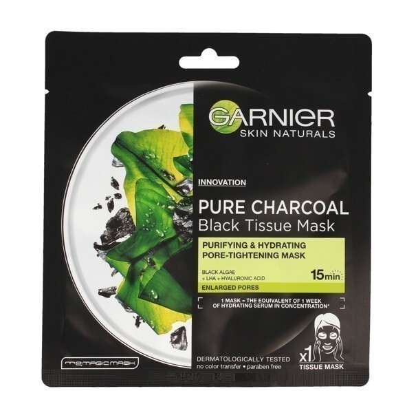 Garnier Skin Naturals Czarne Algi