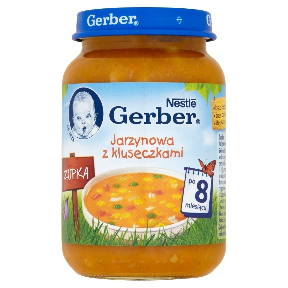 Gerber Zupa Jarzynowa z Kluseczkami
