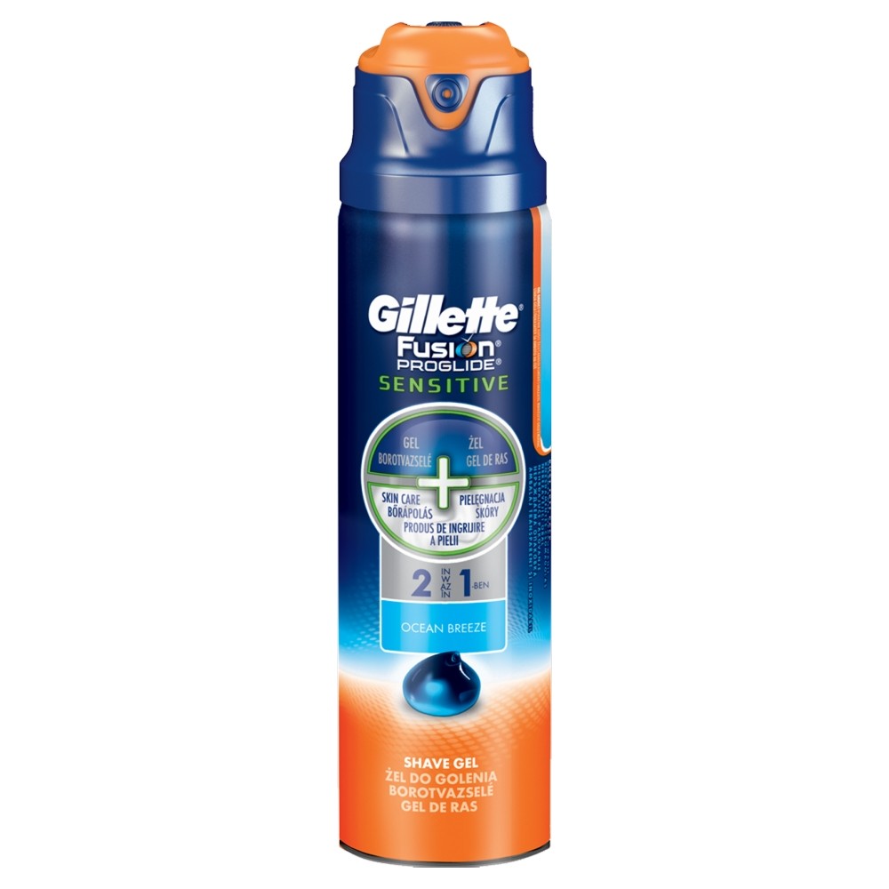 Gillette Fusion ProGlide Sensitive 2w1 Ocean Breeze