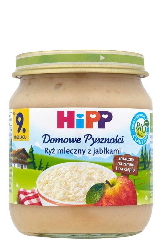 Hipp Domowe Pyszności Ryż Mleczny z Jabłkami Bio
